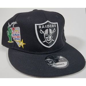 Las Vegas Raiders New Era Adjustable Snapback City Icon NFL Football Cap